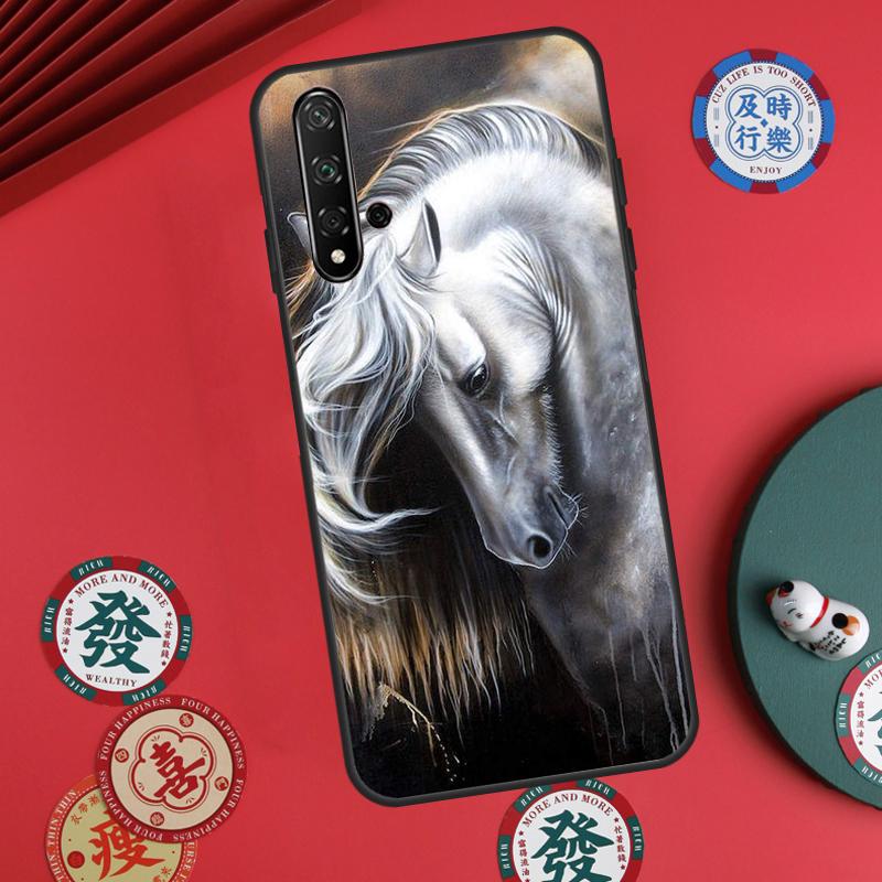 Domineering Cool Horse For Huawei Nova Y60 Y70 Y90 Y72 Y73 Y61 Y91 7i 8i 11i 12i 12s 9 10 SE P20 P30 P40 Lite Case
