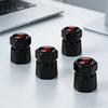For mini nn124Pcs Metal Car Wheel Tire Valves Caps Dustproof Cover For Mini Cooper S JCW Works F54 F55 F56 F57 F60 R50 R52 R53 R55 R56 R57