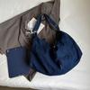 Large Denim Hobos Bags Women Korea Style Canvas Shoulder Bags Unisex Lazy Style Cloth Packages Pastoral Style Travel Handbags
