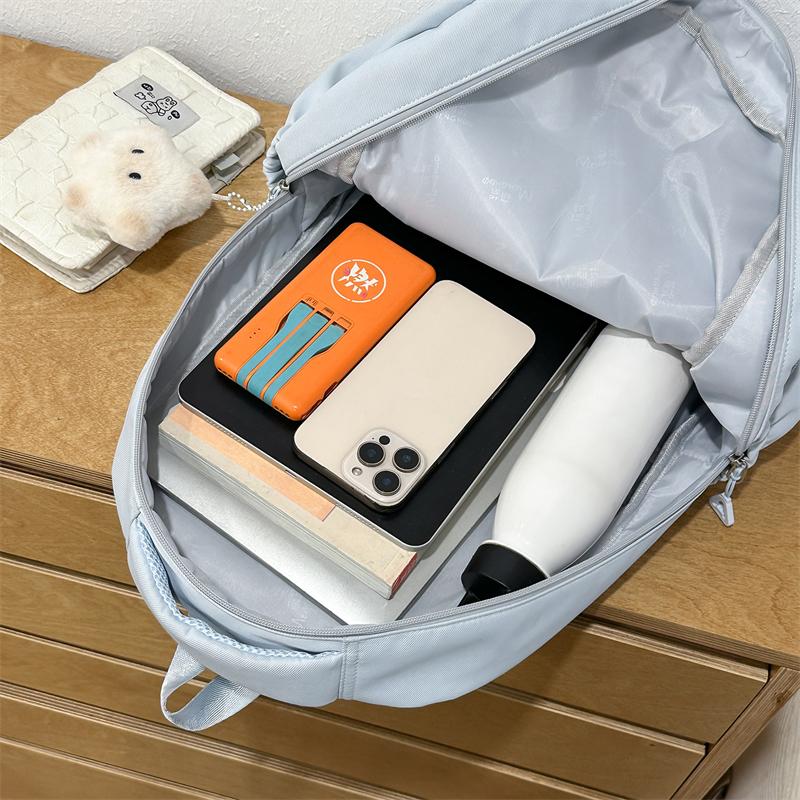 Cute Star Design Backpack for Women and Girls – Lightweight School Bag with Front Pocket, Mesh Compartment – Perfect for Daily Use, College, or Travel