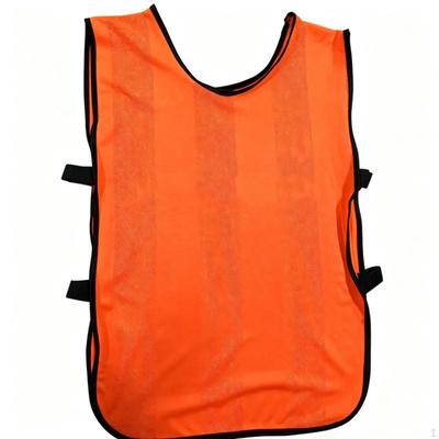 Mesh Vest with Straps OpenSided Soccer Practice Adjustable Training Bib for Sports