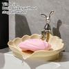 Creative Shell Shaped Soap Dish Bathroom Home Non Slip Soap Holder Cute Drain Soap Box for Dorm