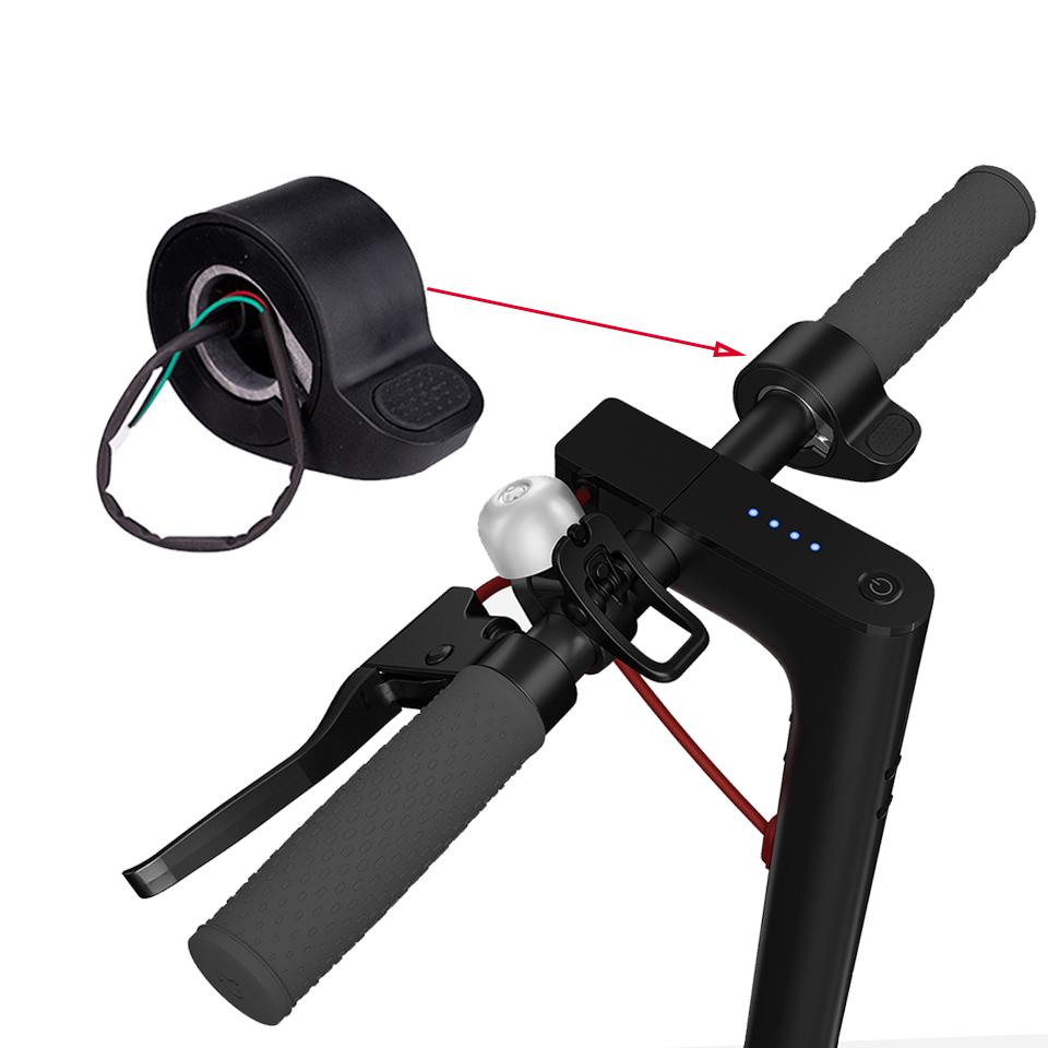Electric Scooter Thumb Throttle Accelerator For Xiaomi Mijia M365 Electric Scooter Finger Trigger Gearshift Speed Dial Parts Throttles 2
