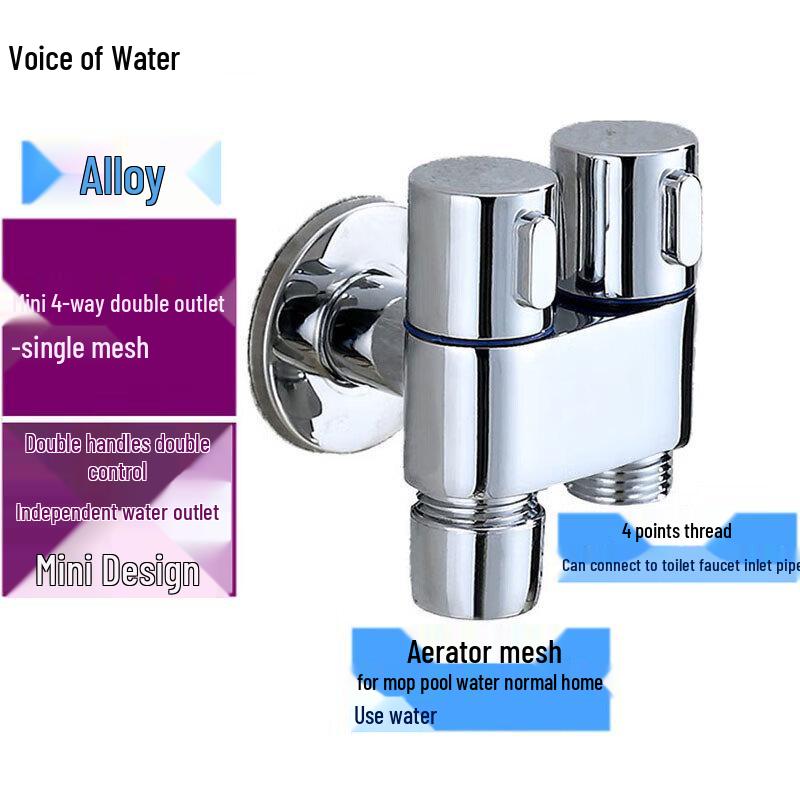 

Sound of Water Mini Dual Control 2-Way Diverter Faucet