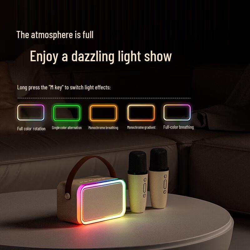 SAST A66 Home KTV Karaoke Microphone Speaker System CN plug (adapter included)