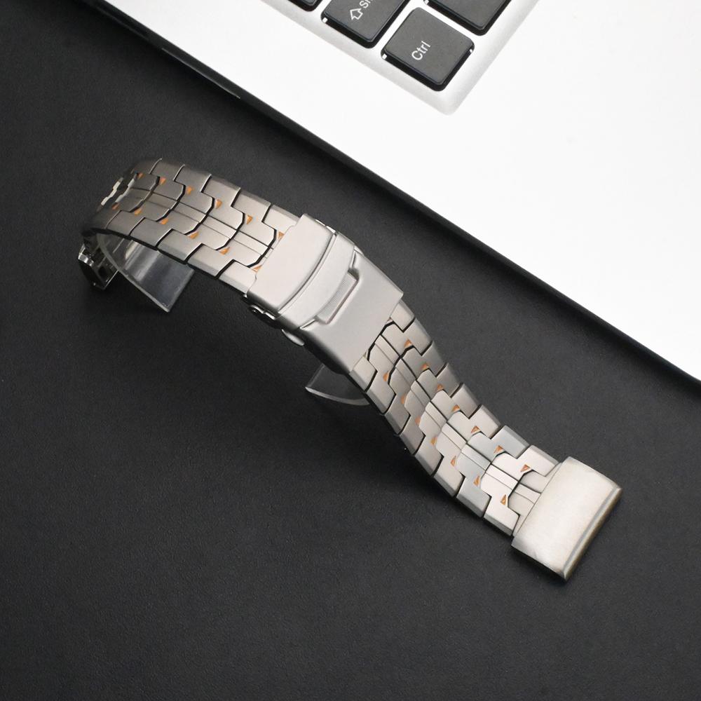 26mm Titan Metallarmband für Garmin Fenix 8 51mm 7X 6X Pro 5X Puls 3HR Tactix 7/Pro Herren Quick Fit Band für Garmin Enduro 3 2 1