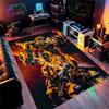 High-quality Cartoon T-Transformers Autobots 3D Bathroom Anti-Slip Mat Rugs for Home Kitchen Floor Decor Carpet