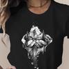 Hot Cartoon Graphic Tshirt Casual Short Sleeve Skull Butter Graphic Tshirt Highend Luxury Unisex Style Both Of Unisex And Unisex