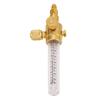 Nitrogen Flow Indicator Pure Copper Double Scale 1 4in Thread Inlet Outlet Connection Nitrogen Flow Indicator