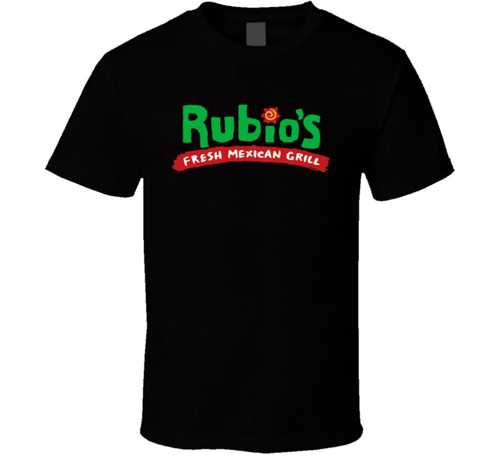 

Rubios Logo Popular Mexican Restaurant Food Fan Gift T Shirt XL
