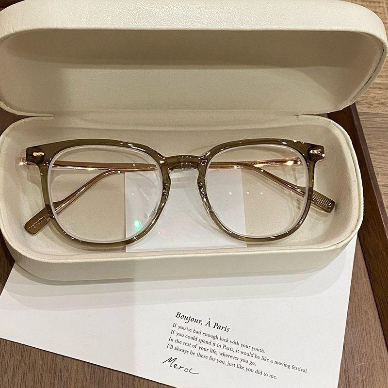 Eyewear Anti Radiation Eyeglasses for Women Metal Frame Shades UV400 Anti Blue Light Eyewear