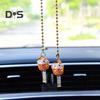 Rearview Mirror Pendant Car Interior Hanging Accessories Easy To Hang Adorable Appearance Lucky Cat Hanging Decoration