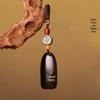 Luxury Handmade Red and Black Sandalwood Keychain: Safe, Auspicious, Unisex, Personalized