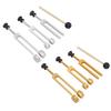 Legierungs-Stimmgabel-Set 128 256 512Hz Tragbare Stimmgabel Heilinstrument für Zuhause Klinisch