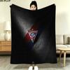 Grnik Zabrze Print Flannel Blanket, High quality Comfortable for All Seasons, Home Decor, Warmth and Comfort, Perfect for Christmas Gifts