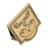 Brass Binder Clip Vintage Decorative Strong Clamping Force Book Clip for Journal Notebook Drawing Paper Sketch Paper