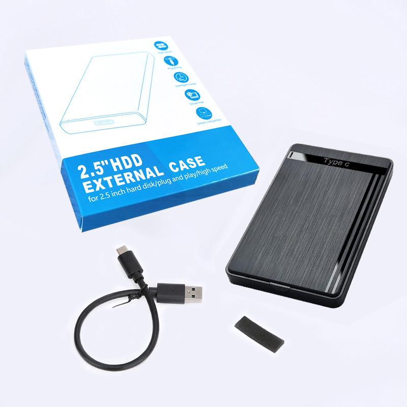 2.5 Inch Type-C SSD Hard Drive Enclosure for Laptop