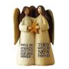 Figurine Celebrating Friendship Room Home Decor Resin Angel Statue Sister Friend Decoration Valentines Day Gift