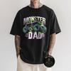 Monster Dad Großer LKW Vatertag Geschenk T-Shirt Unisex T-Shirt