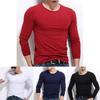New Men's Long Sleeve Fashion Slim Fit Solid Color Sport Bottoming T-shirts Premium Quality And Superior Comfort