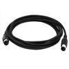 Male To Male MIDI Cable Copper Audio Extension Cord MIDI Extension Cable  Electric Guitar Effect