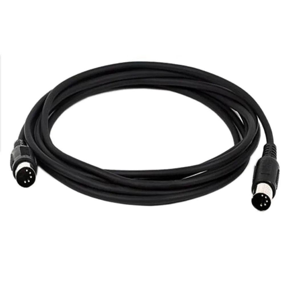 Male To Male MIDI Cable Copper Audio Extension Cord MIDI Extension Cable  Electric Guitar Effect