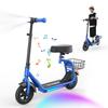 IScooter iK7 Monopattino Elettrico per Bambini con Cestino&Sedile Rimovibile Motore 250W 3 Modalità di Velocità Monopattino per Bambini da 8.5 Pollici