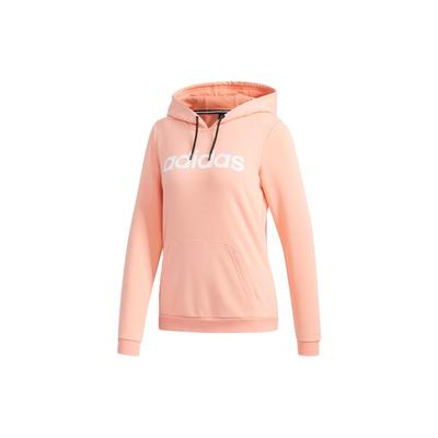 Moletom com Capuz Neo W Ce Estampa de Logo com Letras Moletom com Capuz Esportivo Feminino Capuzes Cinza Rosa DW7957