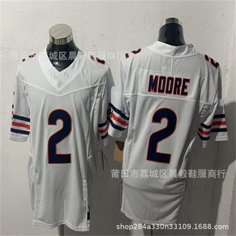 Chicago Bears NFL Style Embroidered Jersey Allen Williams 13 2 34 15 18 Men Women Unisex Cotton Blend Sports Fan Apparel