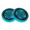2pcs Car LED Luminous Water Coaster USB Charging Auto Cup Anti-skid Pad Car Atmosphere Light Cup Pad for Car Interor Cup Holder