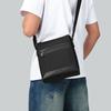 New JAGUAR Synthetic Leather Shoulder Bag, Crossbody Bag Regular Men's Black JM1221611101