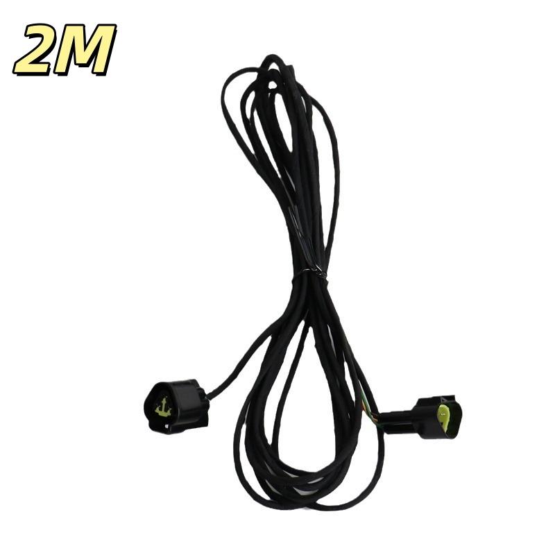 1 Pezzo 2Kw 5Kw 8Kw Riscaldatore Schermo Lcd Cavo di Estensione Sostituzione Nero 2/3/4 Metri 12V/24V Adattatore Cavo Riscaldatore Diesel Accessori Auto