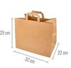 Block Paper Bag 32X22X25 With Handle