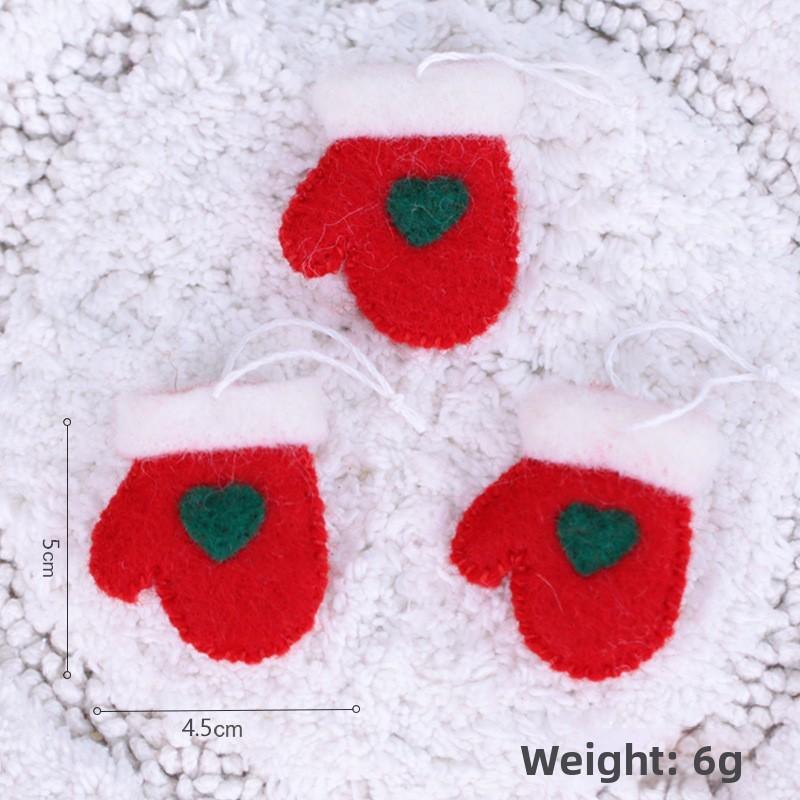 Felt Christmas Decorations With Cartoon Style For Festive Tree