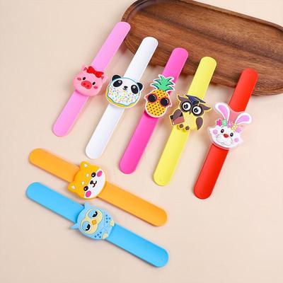 Pulsera de Silicona para Festival Infantil, Linda de Dibujos Animados, Aplauso de Manos