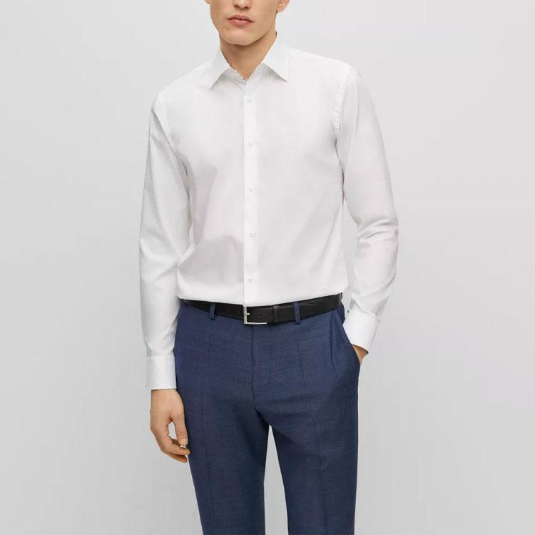 Hugo Boss SS23 Shirt Men's White 50490514-100