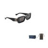 Loewe Side Logo Rectangular Sunglasses Women sunglasses LW40102F5201A