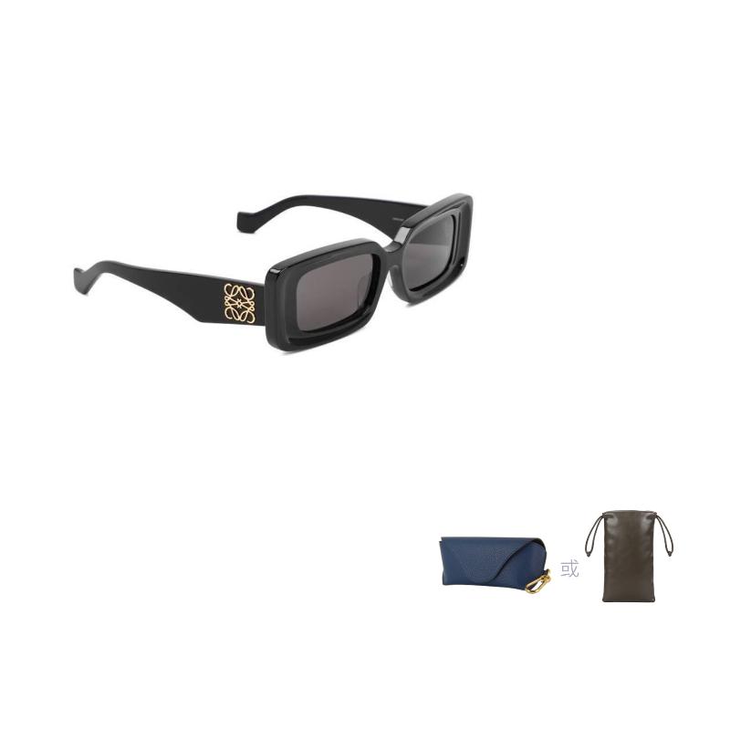 Loewe Side Logo Rectangular Sunglasses Women sunglasses LW40102F5201A
