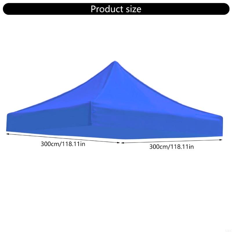 Weather Resistant Sun Blocking Canopy Tent Cover Thick Reinforced Corner Shelter X3UC
