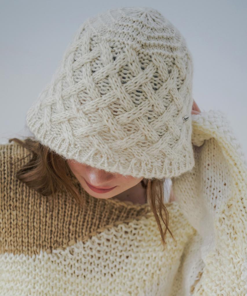 Mimin Franz Knit Bucket Hat (Select 1 Of 4)