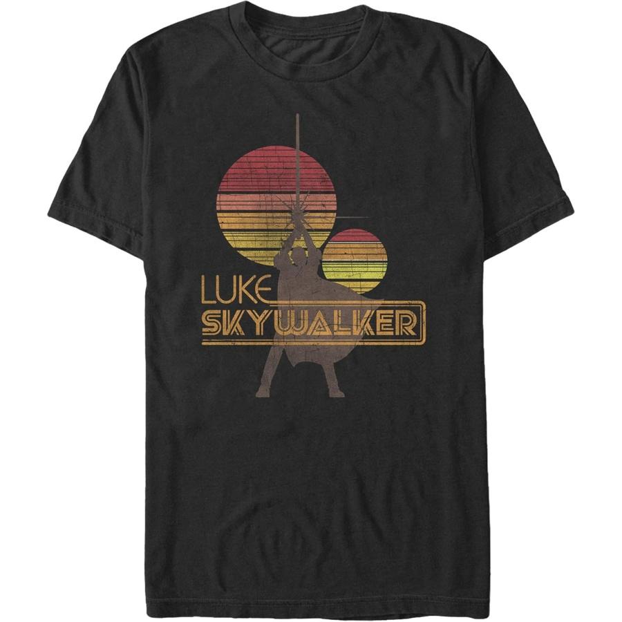 Мужская футболка Star Wars Skywalker Retro Sunset S