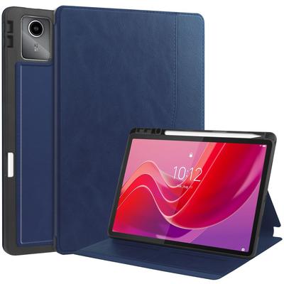 Case for Lenovo Tab M11, Business Card and Pen Slot, Blue