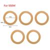 5Pcs Rubber Piston Rings Wear-resistance Insulation Pump Cylinder Insulation Rings Air Compressor Parts