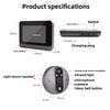 QR-039 1080P HD Wireless Visual Intercom Doorbell with 160 Wide-angle Lens Two-way Audio Wi-Fi Connectivity Night Vision