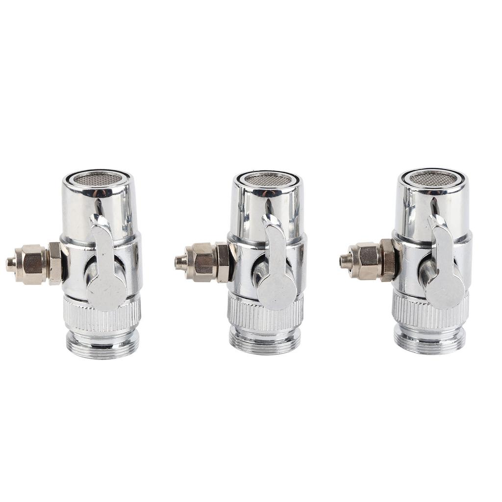 3pcs G14 Sink Faucet Diverter Valve High Temperature Resistance Universal Faucet Diverter Sink
