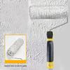 Multifunction Wall Putty Roller with Comfortable Handle Drywall Finishing Roller Paint Roller with Handle for Even Coating