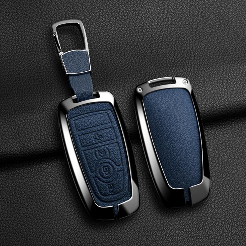 Autoschlüsselabdeckung, Tasche für Lincoln Continental MKC MKZ MKX Navigator Z Nautilus Aviator Corsair 2017 2018 2019 2022 Schlüsselanhänger