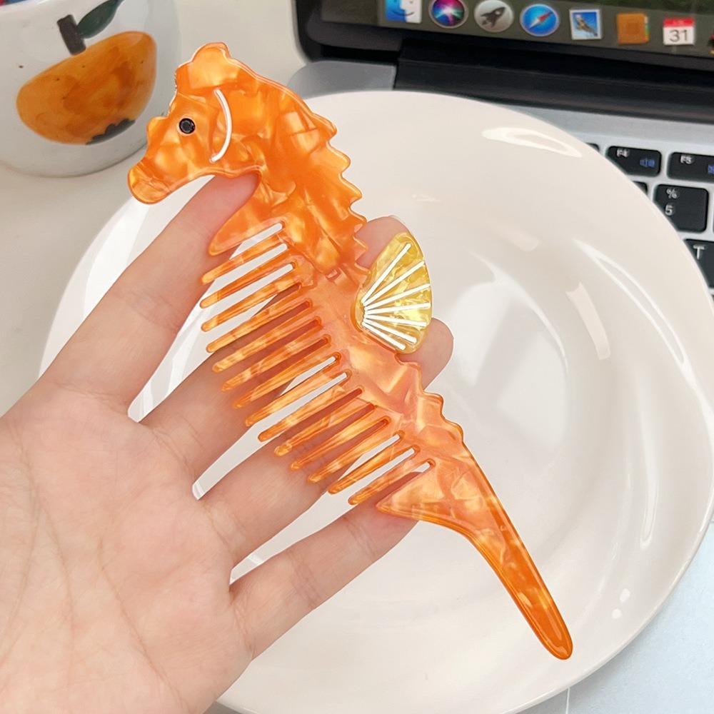 Animal Makeup Comb Puppy Hairdressing Combs Hair Care Acetate Comb  Barber Shop Salon