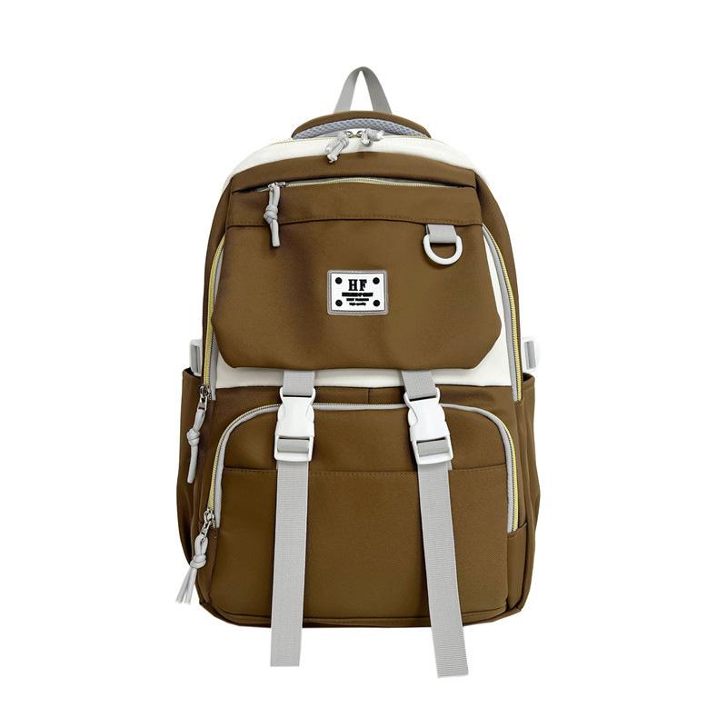 Backpack Large Capacity Campus Waterproof Backpack Outdoor Student Schoolbag