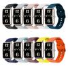 16mm Monochrome Silicone Strap Watch Band for Huawei Fit Mini Color Buckle Silicone Strap Wristband Bracelet